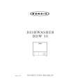 TRICITY BENDIX BDW10 Owners Manual TRICITY BENDIX BDW10 Owners Manual
