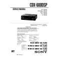 SONY CDX600DSP Service Manual SONY CDX600DSP Service Manual