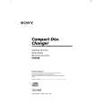 SONY CDX-805 Owners Manual SONY CDX-805 Owners Manual