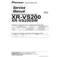 PIONEER XR-VS200SW/DDXJ Service Manual PIONEER XR-VS200SW/DDXJ Service Manual