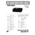 SONY XR5040 Service Manual SONY XR5040 Service Manual