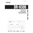 TEAC DRH300 Owners Manual TEAC DRH300 Owners Manual