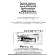 PANASONIC CQFX77LEN Owners Manual PANASONIC CQFX77LEN Owners Manual