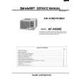 SHARP AF-A098E Service Manual SHARP AF-A098E Service Manual