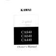KAWAI CA440 Owners Manual KAWAI CA440 Owners Manual