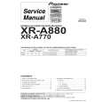PIONEER XR-A770/DBDXJ Service Manual PIONEER XR-A770/DBDXJ Service Manual
