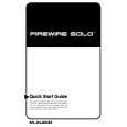 M-AUDIO FIREWIRESOLO Quick Start M-AUDIO FIREWIRESOLO Quick Start