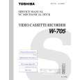 TOSHIBA W705 Service Manual TOSHIBA W705 Service Manual