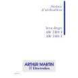 ARTHUR MARTIN ELECTROLUX AW2108F Owners Manual ARTHUR MARTIN ELECTROLUX AW2108F Owners Manual