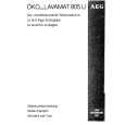 AEG LAV905UD Owners Manual AEG LAV905UD Owners Manual