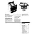 WHIRLPOOL FGS385VL0 Owners Manual WHIRLPOOL FGS385VL0 Owners Manual