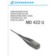 SENNHEISER MD 422 Owners Manual SENNHEISER MD 422 Owners Manual