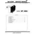 SHARP SF-403 Service Manual SHARP SF-403 Service Manual