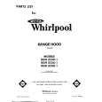 WHIRLPOOL RGH83361 Parts Catalog WHIRLPOOL RGH83361 Parts Catalog