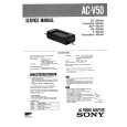 SONY ACV50 Service Manual SONY ACV50 Service Manual