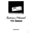 PIONEER TX9800 Service Manual PIONEER TX9800 Service Manual