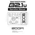 ZOOM B21U Owners Manual ZOOM B21U Owners Manual