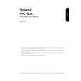 ROLAND PK-5A Owners Manual ROLAND PK-5A Owners Manual