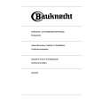 BAUKNECHT CS2270BR Owners Manual BAUKNECHT CS2270BR Owners Manual