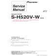 PIONEER S-H520V-W/SXTW/EW5 Service Manual PIONEER S-H520V-W/SXTW/EW5 Service Manual