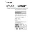 BOSS GT-6B Owners Manual BOSS GT-6B Owners Manual
