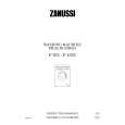 ZANUSSI F1032 Owners Manual ZANUSSI F1032 Owners Manual