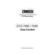 ZANUSSI ZCG7680WN Owners Manual ZANUSSI ZCG7680WN Owners Manual