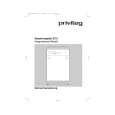 PRIVILEG 374.581 7/10549 Owners Manual PRIVILEG 374.581 7/10549 Owners Manual