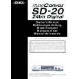 EDIROL SD-20 Owners Manual EDIROL SD-20 Owners Manual