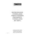 ZANUSSI ZIC 722/9 Owners Manual ZANUSSI ZIC 722/9 Owners Manual