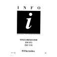 ELECTROLUX EW1170 Owners Manual ELECTROLUX EW1170 Owners Manual