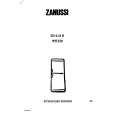 ZANUSSI ZD21/8 Owners Manual ZANUSSI ZD21/8 Owners Manual