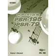 YAMAHA PSR-195 Owners Manual YAMAHA PSR-195 Owners Manual