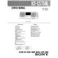 SONY ICFCS750L Service Manual SONY ICFCS750L Service Manual
