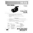 SONY EVCX10 Service Manual SONY EVCX10 Service Manual