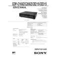 SONY CDPCE215 Service Manual SONY CDPCE215 Service Manual