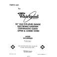 WHIRLPOOL SE950PERW0 Parts Catalog WHIRLPOOL SE950PERW0 Parts Catalog