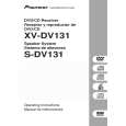 PIONEER XV-DV131 Owners Manual PIONEER XV-DV131 Owners Manual