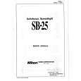 NIKON SB-25 Service Manual NIKON SB-25 Service Manual