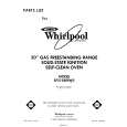 WHIRLPOOL SF375BEPW3 Parts Catalog WHIRLPOOL SF375BEPW3 Parts Catalog