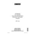 ZANUSSI ZRT116JB Owners Manual ZANUSSI ZRT116JB Owners Manual