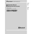 PIONEER DEH-P85BT Owners Manual PIONEER DEH-P85BT Owners Manual