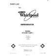 WHIRLPOOL ET22MK1LWR1 Parts Catalog WHIRLPOOL ET22MK1LWR1 Parts Catalog