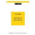 ZANUSSI ZGF786ICX Owners Manual ZANUSSI ZGF786ICX Owners Manual