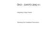 AEG Santo 2842-4i Owners Manual AEG Santo 2842-4i Owners Manual