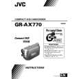 JVC GR-AX770EE Owners Manual JVC GR-AX770EE Owners Manual