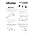 PANASONIC WVLA408C3 Owners Manual PANASONIC WVLA408C3 Owners Manual