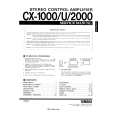 YAMAHA CX2000 Service Manual YAMAHA CX2000 Service Manual