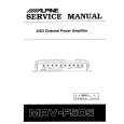 ALPINE MRVF505 Service Manual ALPINE MRVF505 Service Manual