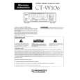 PIONEER CT-W106 Owners Manual PIONEER CT-W106 Owners Manual